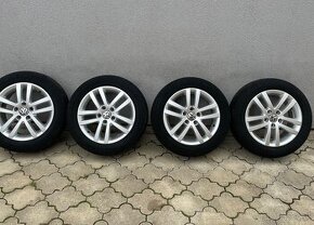 5x112 r16 ORIGINAL FABR. BORBET LETNE PNEU 205/55 SEMPERIT