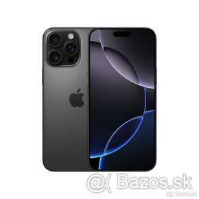 iPhone 16 Pro Max, Black Titanium, 256GB NEROZBALENY, SR