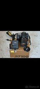 Nikon D7100 s objektívom