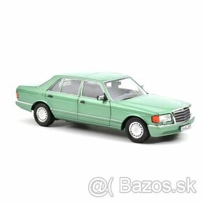 Mercedes-Benz 560 SEL /1991/ , light green , NOREV , 1:18