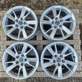 ORIGINÁL AUDI HLINÍKOVÉ DISKY 5x112 R16 - 1