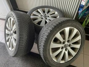 Originál ALU disky s Pneu 225/50 R17 na Opel Zafira tourer