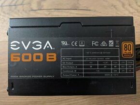 Kvalitny zdroj EVGA bronze 600b