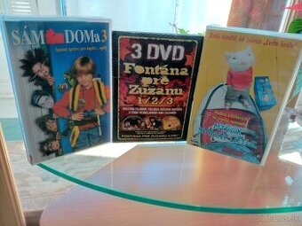 3 DVD FONTÁNA PRE ZUZANU - TRILÓGIA DUŠANA RAPOŠA A VHS