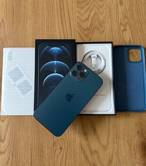 iPhone 12 Pro Max 128 gb Pacific Blue +komplet príslušenstvo