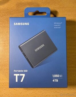 Nový Samsung SSD T7 4 TB - 1