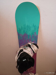 nadherny damsky snowboard BURTON dlzka 149 cm