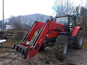 Massey Ferguson 7614 s čelným nakladačom