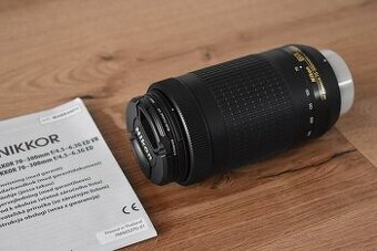 Nikkor 70 - 300 AF-P - tele zoom objektiv nikon