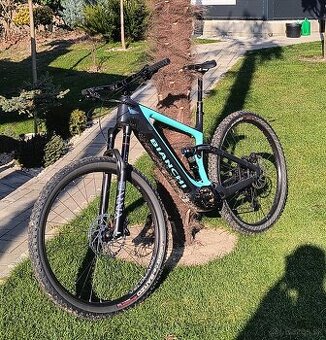 Bianchi T-Tronik FX TYPE-PRO XT Deore 12sp Horský e-bike