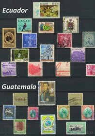 Poštové známky, filatelia: Južná a Latinská Amerika