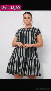 Dámske plus size saty pre bacuľky - 1