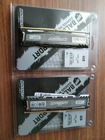 2x Crucial 8GB DDR4 3200MHz CL16 Ballistix Sport LT Grey - 1