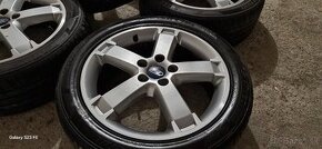 Predám alu. disky Ford 5x108 R17 +Letne pneu 205/50 R17