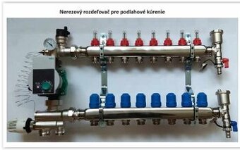 Rozdelovac,cerpadlova zostava,cerpadlovka,podlahove kurenie - 1