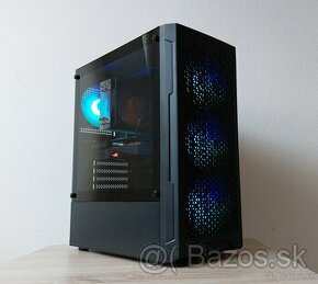 Herné pc 6jadro intel core i5 8500/16GB/SSD/GTX1660SUPER 6GB