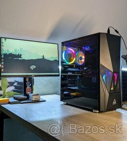 Herný PC so Zarukou • R5 2600X 4,2G • 16G • GTX 1070TI 8G