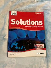 Solutions Pre-intermediate Student’s book