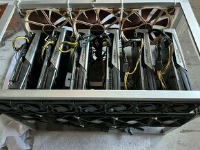 Mining rig 6x 5700 XT AMD Sapphire Radeon - 1