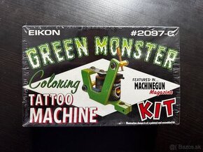 Tetovací strojček EIKON Green Monster (Špecialna sada)