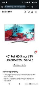 40" FULL HD LED TV samsung