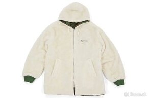 SUPREME Reversible Sherpa Work Parka XL - 1