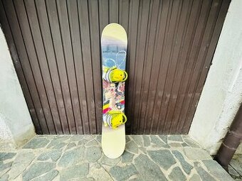 snowboard 145 cm s viazaním - 1