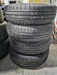 Plechové disky 5x100 + letné pneu 165/70r14