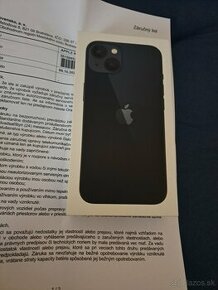 Apple iPhone 13 128gb čierny včera kúpený v orange