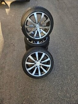 R18" alu 5x120 8,5jx18 et35 pneu 255/35 a 225/40