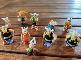 Kinder postavičky, figúrky asterix a obelix