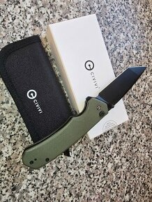 Civivi Button Lock Brazen OD Green G10 Tanto - C19059C-2