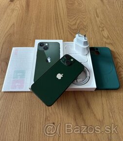 iPhone 13 Mini 128 gb Green - komplet príslušenstvo, záruka