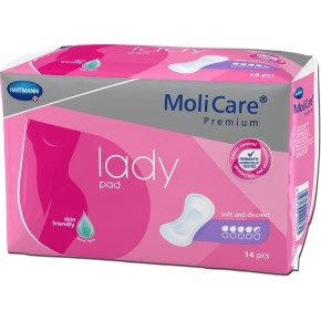 MoliCare Lady pad 4,5 kvapky inkontinenčné vložky