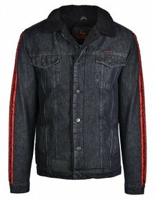 Nová Bunda DOUBLE RED JEANS Fly Jacket Black veľkosť L