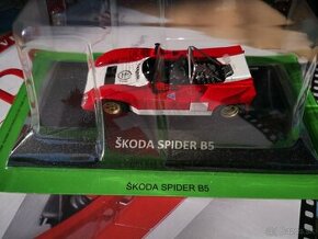 Predám zberateľský model auta Škoda Spider B5, 1:43.