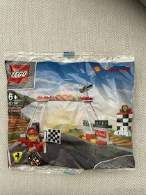 Lego 40194 Shell Finish Line & Podium + Ferrari minifig