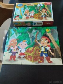 Puzzle Jake a piráti z krajiny Nekrajiny