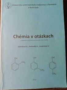 Predám podklady na prijímacie skúšky z Farmácie