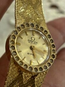 Damske hodinky Omega 18k zlate