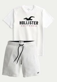 SÚPRAVA  HOLLISTER off white + biela veľ. S / M