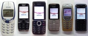 NOKIA 3330 - E52 - C2 01Čierna - C2 01Zlatá - 6100 - 5310XP