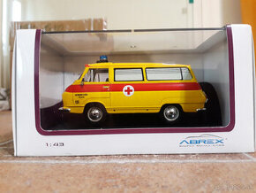 Abrex 1:43 Škoda 1203 Ambulance žlutá č.151 1.edice 