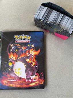 Pokémon karty - album s kartami + 500 obyč. kariet