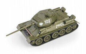 Tank T-34-85 1:43 (Štyria tankisti a pes)