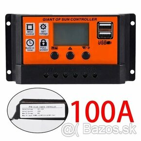 Novy Solarny regulator - 100A (do 50 Voltov)