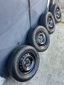 5x112 plechové disky + gumy 195/65 r15