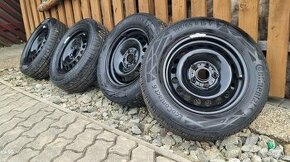 Plechové disky 5x112 195/65 R15 Letné pneumatiky