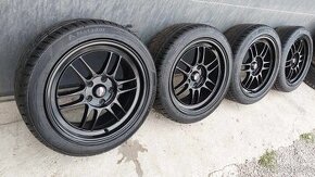 JAPAN RACING JR7 8x17 5x114,3 ET35 Black 225 45 17 leto