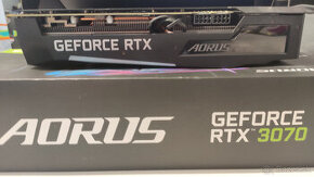 Gigabyte AORUS RTX 3070 8GB